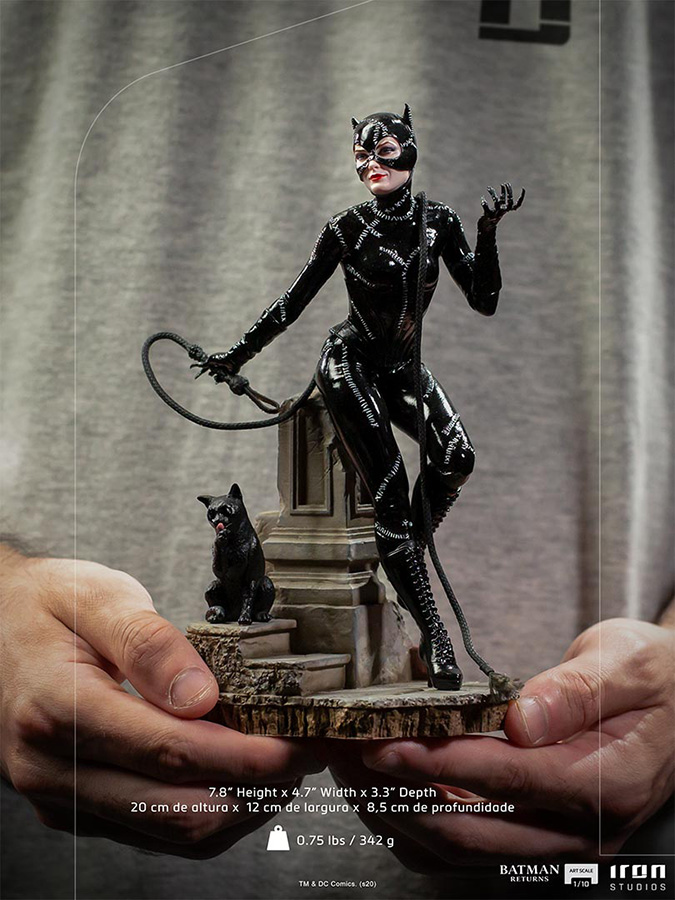 1/10 IRON STUDIOS - BATMAN RETURNS CATWOMAN ART STATUE