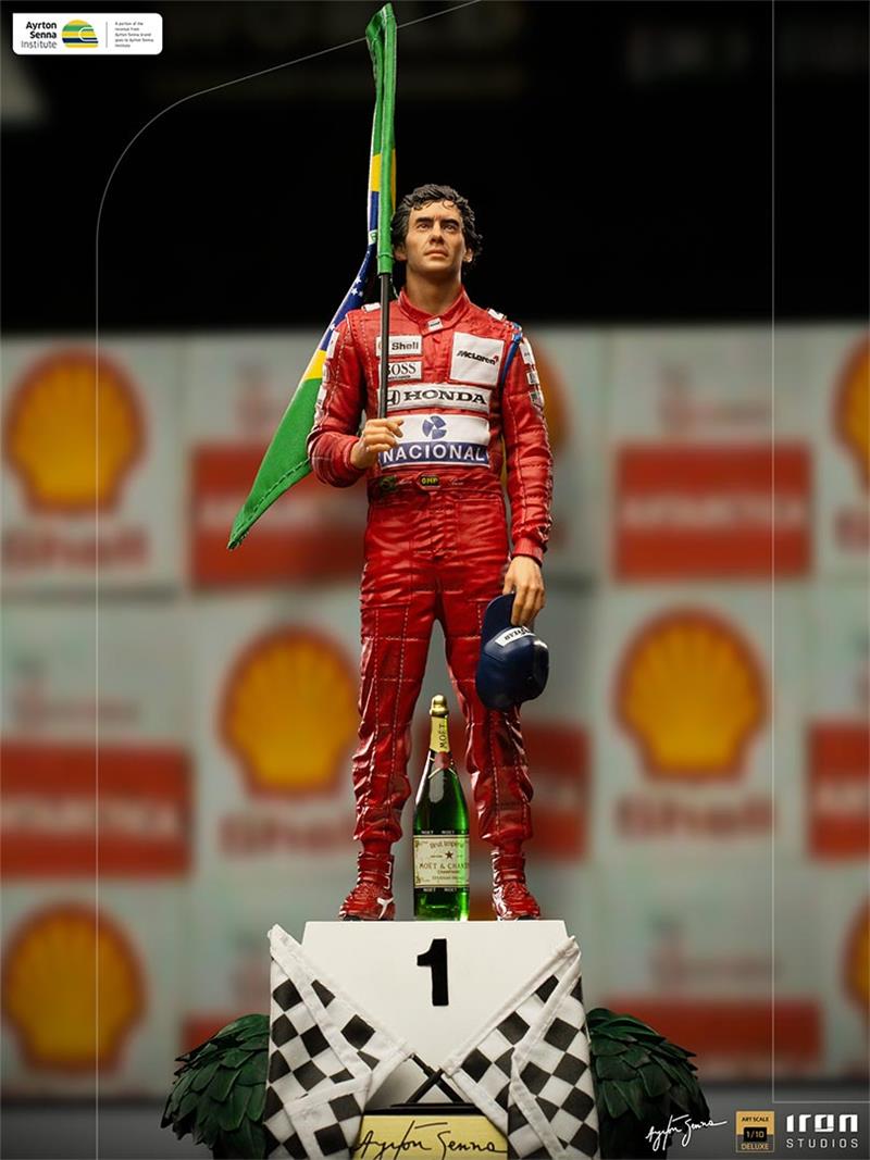 1/10 IRON STUDIOS - AYRTON SENNA GP BRAZIL 91