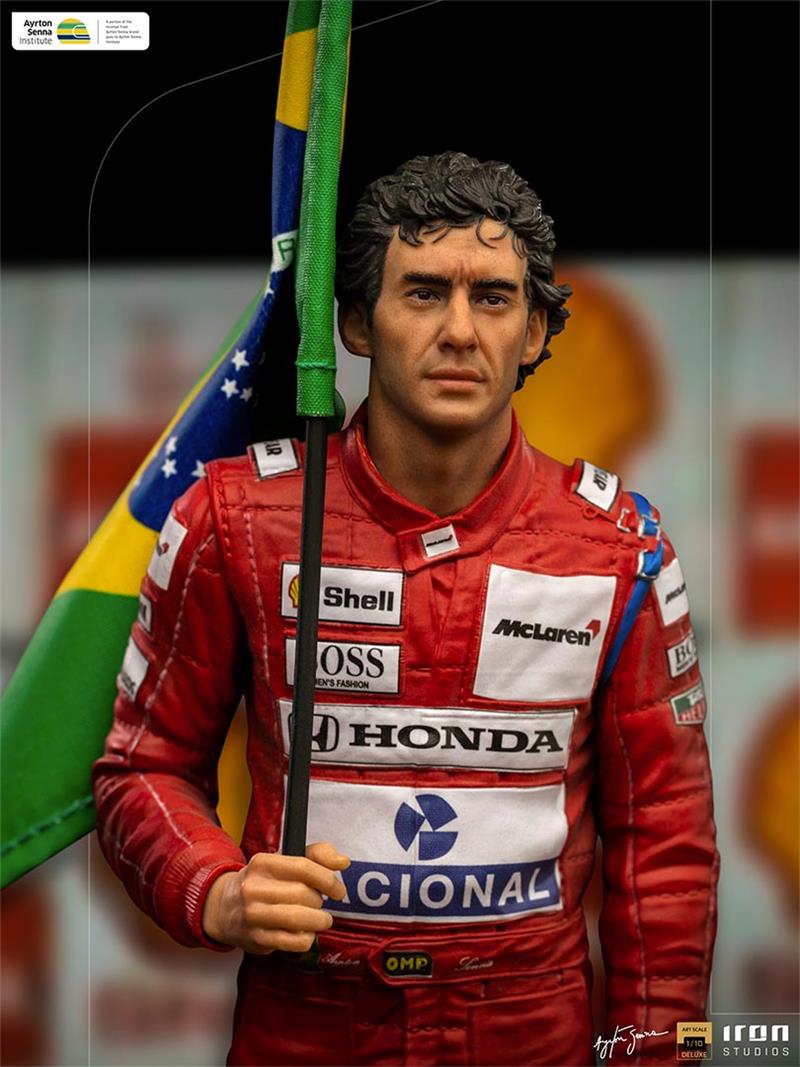 1/10 IRON STUDIOS - AYRTON SENNA GP BRAZIL 91