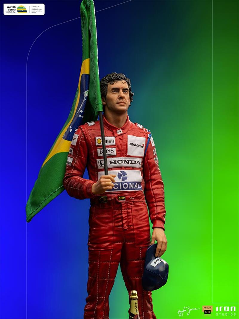 1/10 IRON STUDIOS - AYRTON SENNA GP BRAZIL 91
