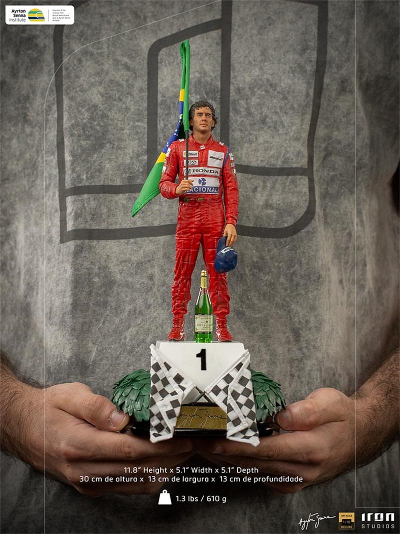 1/10 IRON STUDIOS - AYRTON SENNA GP BRAZIL 91