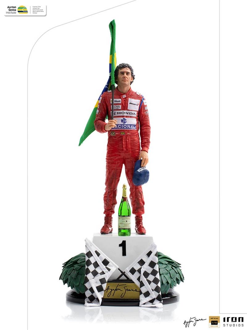 1/10 IRON STUDIOS - AYRTON SENNA GP BRAZIL 91