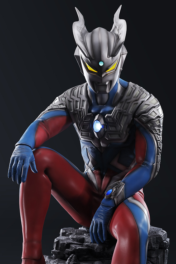 ULTRAMAN ZERO 10TH ANN STUDIO PREM STATUE