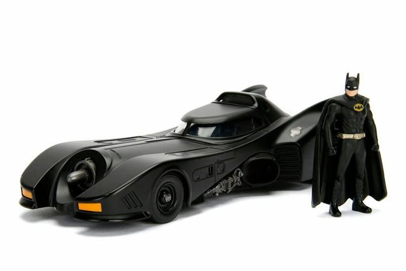 BUILDNCOLLECT - BATMAN 1989 BATMOBILE BATMAN T.BURTON BATMOBILE