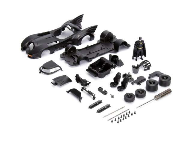 BUILDNCOLLECT - BATMAN 1989 BATMOBILE BATMAN T.BURTON BATMOBILE