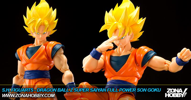 S.H. FIGUARTS - DRAGON BALL Z SUPER SAIYAN FULL POWER SON GOKU