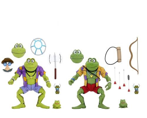 NECA - TNT CARTOON GENGHIS E RASPUTIN FROG 2PK