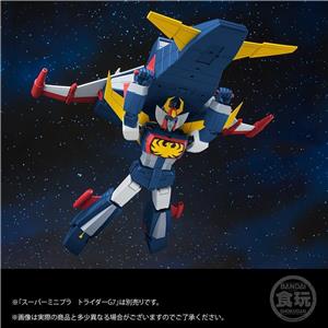 SUPER MINI-PLA TRYDER G7 CON SHUTTLE PARTS BANDAI PREMIUM