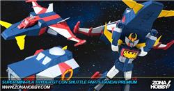 super mini-pla tryder g7 con shuttle parts bandai premium