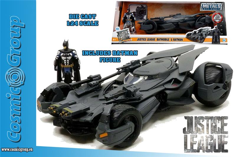 1/24 BATMOBILE - JUSTICE LEAGUE MOVIE