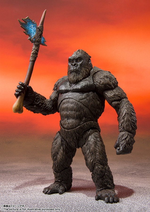 S.H. MONSTERARTS - GODZILLA VS KONG KING KONG