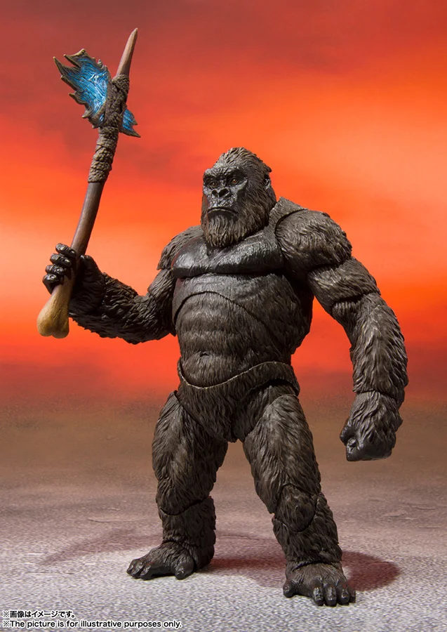 S.H. MONSTERARTS - GODZILLA VS KONG KING KONG