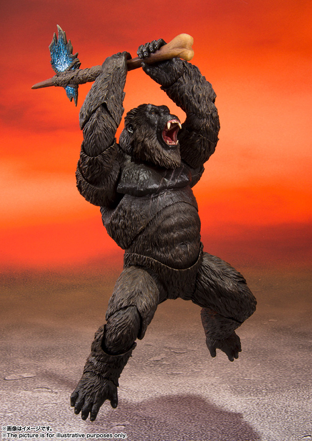 S.H. MONSTERARTS - GODZILLA VS KONG KING KONG