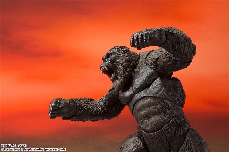 S.H. MONSTERARTS - GODZILLA VS KONG KING KONG