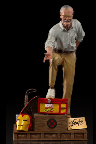 1/10 IRON STUDIOS - STAN LEE DELUXE ART STATUE