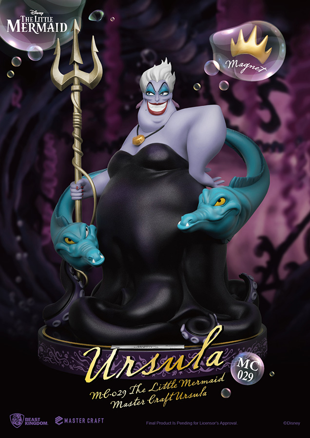MASTER CRAFT - LITTLE MERMAID URSULA