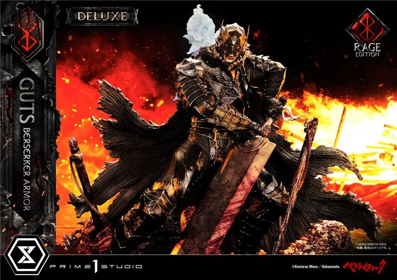 BERSERKER GUTS ARMOR RAGE ED DLX STATUE