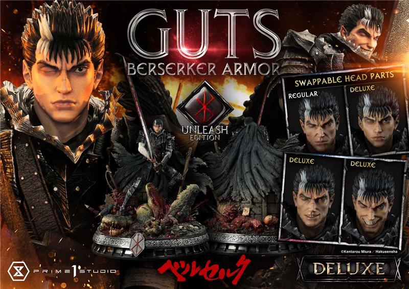 BERSERKER GUTS ARMOR UNLEASH ED DLX STATUE
