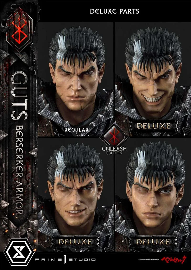 BERSERKER GUTS ARMOR UNLEASH ED DLX STATUE