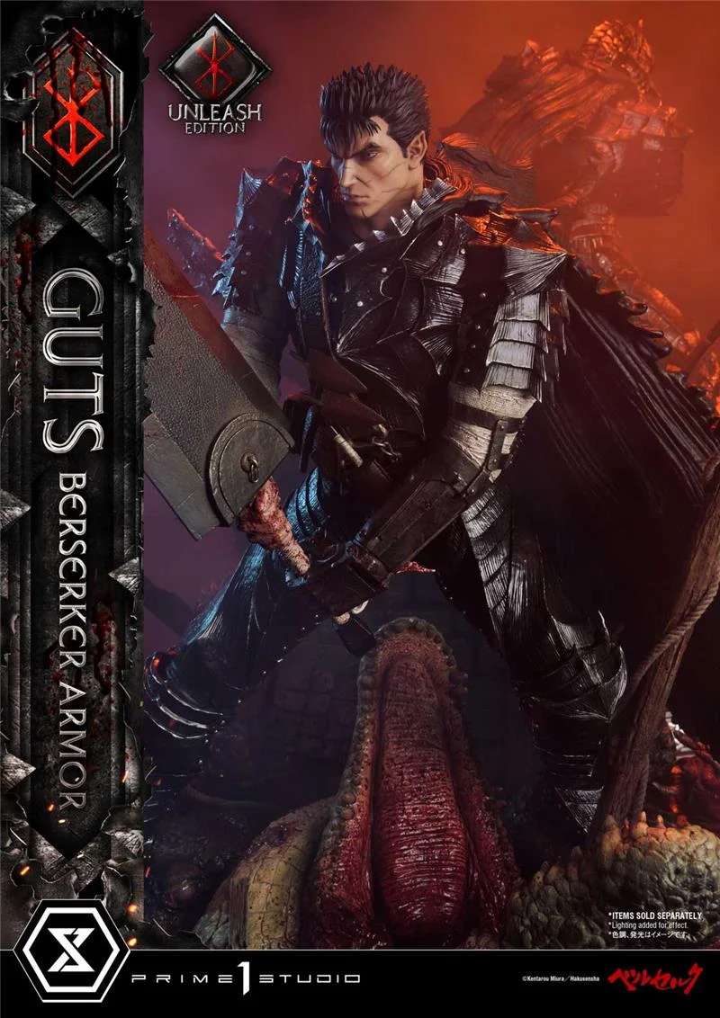 BERSERKER GUTS ARMOR UNLEASH ED DLX STATUE