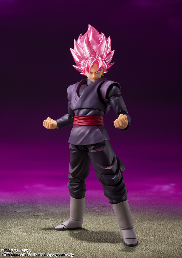 S.H. FIGUARTS - DRAGON BALL SUPER GOKU BLACK SUPER SAIYAN ROSE