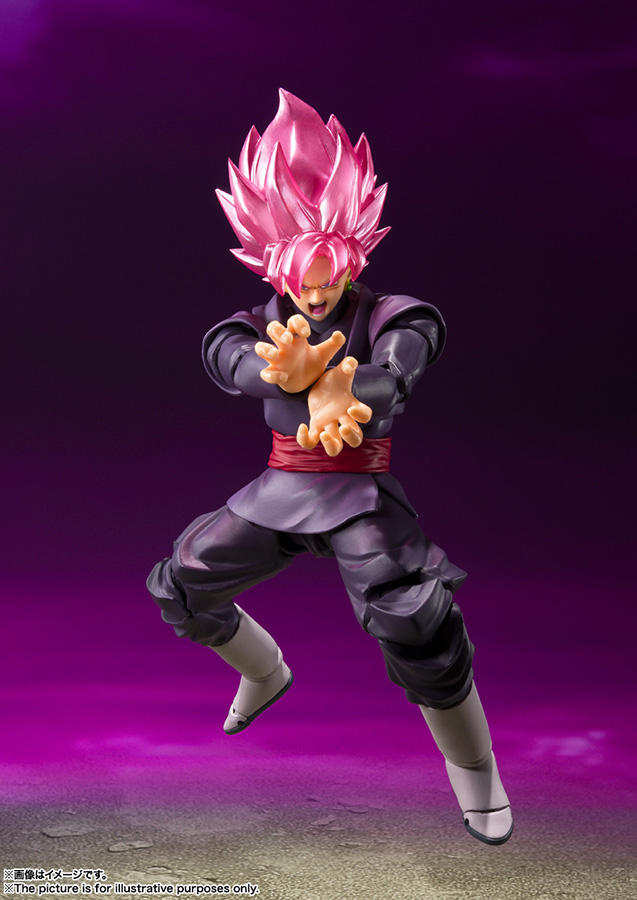 S.H. FIGUARTS - DRAGON BALL SUPER GOKU BLACK SUPER SAIYAN ROSE