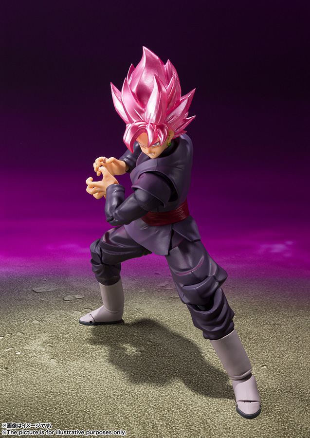S.H. FIGUARTS - DRAGON BALL SUPER GOKU BLACK SUPER SAIYAN ROSE