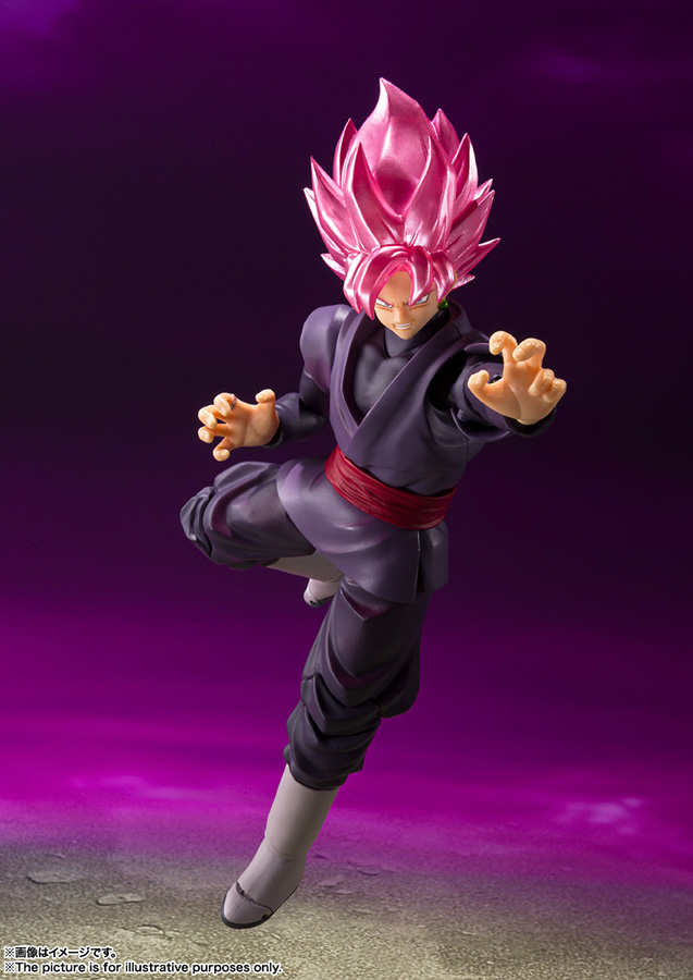 S.H. FIGUARTS - DRAGON BALL SUPER GOKU BLACK SUPER SAIYAN ROSE