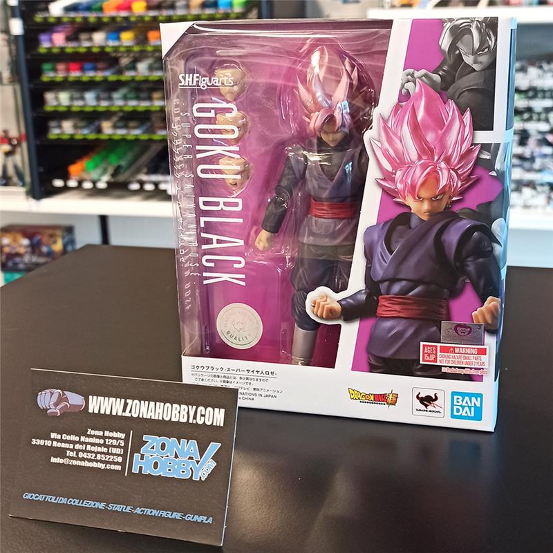 S.H. FIGUARTS - DRAGON BALL SUPER GOKU BLACK SUPER SAIYAN ROSE