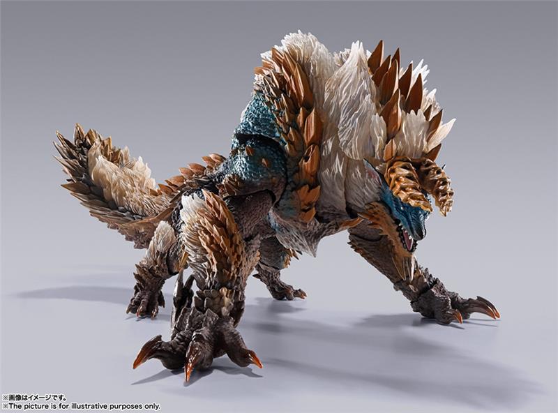 S.H. FIGUARTS - MONSTER HUNTER WORLD ICEBORNE ZINOGRE