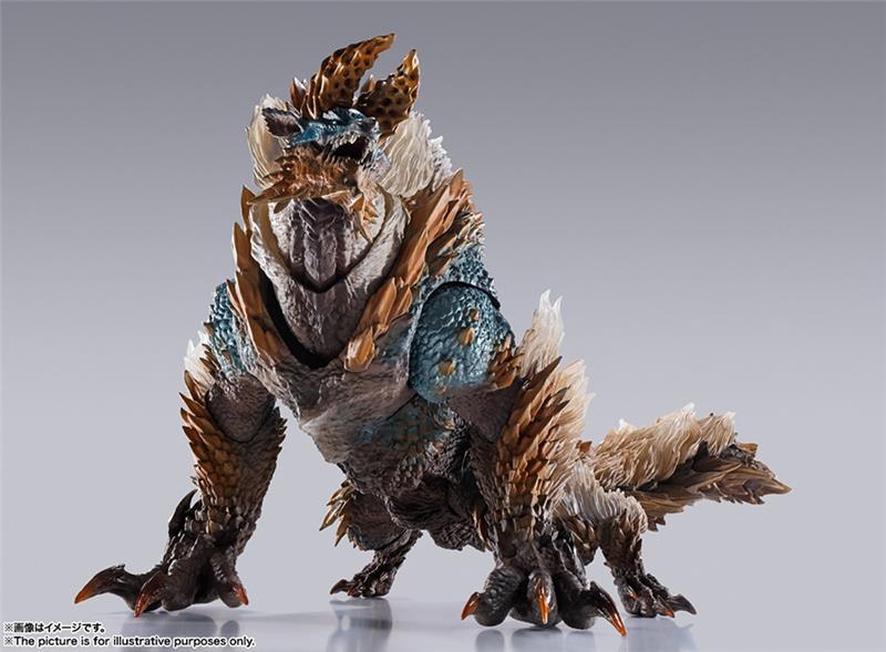 S.H. FIGUARTS - MONSTER HUNTER WORLD ICEBORNE ZINOGRE