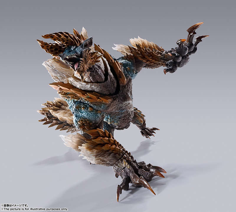 S.H. FIGUARTS - MONSTER HUNTER WORLD ICEBORNE ZINOGRE