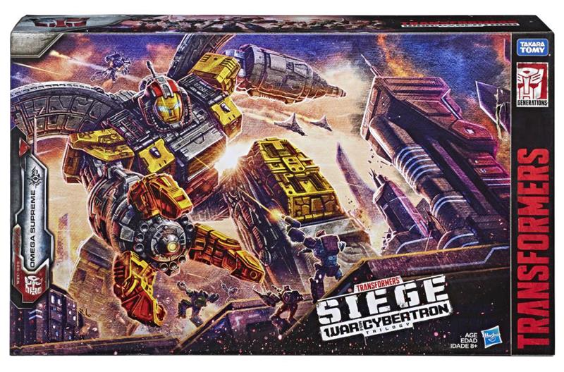 TRANSFORMERS WFC SIEGE TITAN CLASS - OMEGA SUPREME