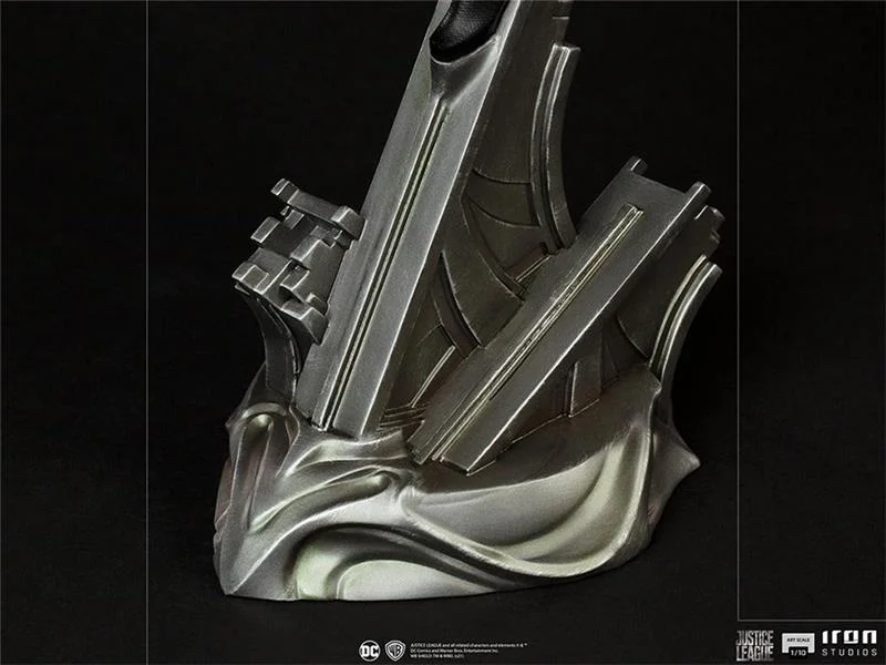 1/10 IRON STUDIOS - JUSTICE LEAGUE SNYDER SUPERMAN BLACK STATUE
