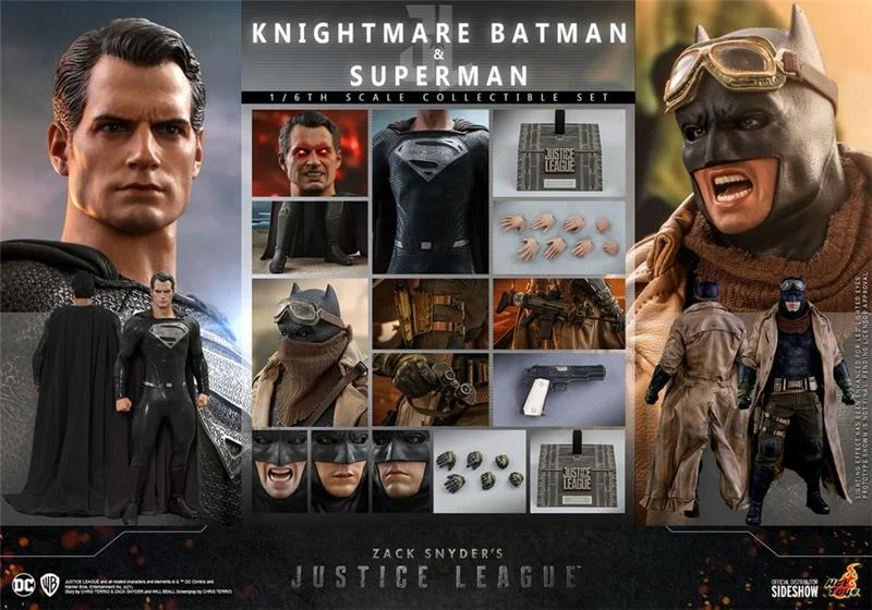 1/6 ZACK SNYDER S JUSTICE LEAGUE - KNIGHTMARE BATMAN AND SUPERMAN