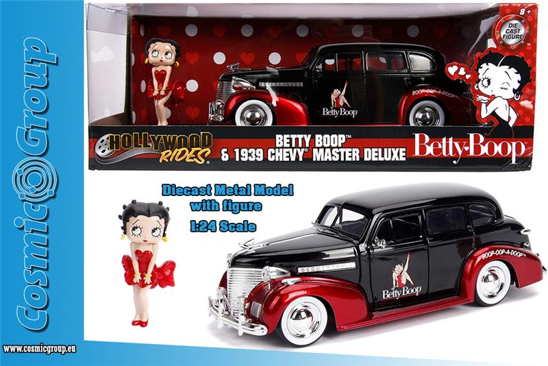1/24 1939 CHEVROLET W BETTY BOOP DIECAST