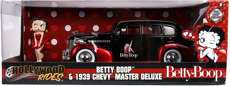 1/24 1939 CHEVROLET W BETTY BOOP DIECAST