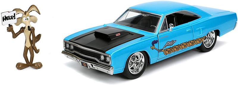 1/24 1970 PLYMOUTH W WILE E. COYOTE DIECAST