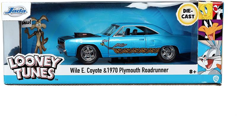 1/24 1970 PLYMOUTH W WILE E. COYOTE DIECAST
