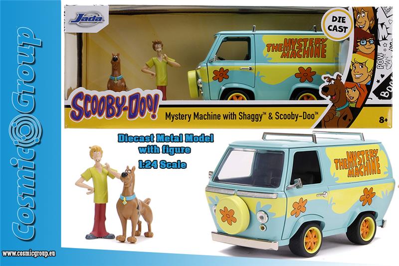 1/24 MYS.MACHINE W SHAGGY&SCOOBY DIECAST
