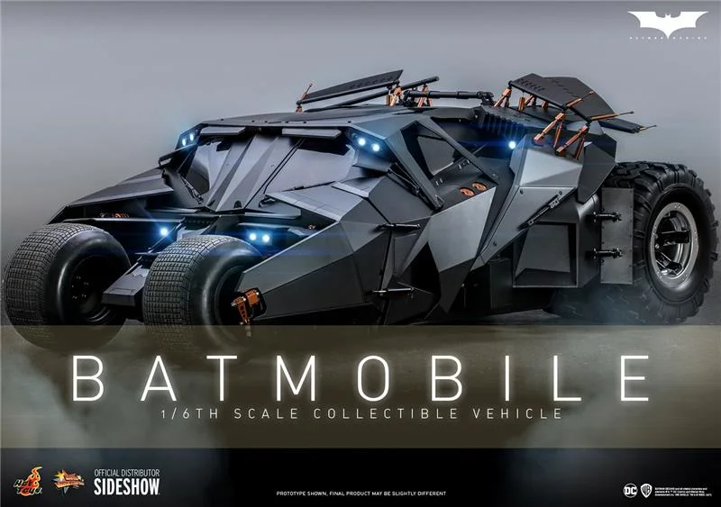 1/6 DC COMICS: THE DARK KNIGHT TRILOGY - BATMOBILE
