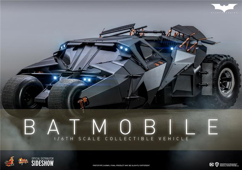 1/6 DC COMICS: THE DARK KNIGHT TRILOGY - BATMOBILE
