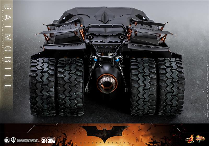 1/6 DC COMICS: THE DARK KNIGHT TRILOGY - BATMOBILE