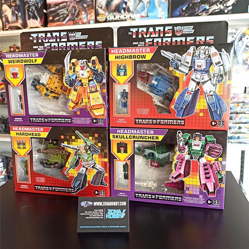 TRANSFORMERS GENERATION - DELUXE RETRO: HEADMASTERS