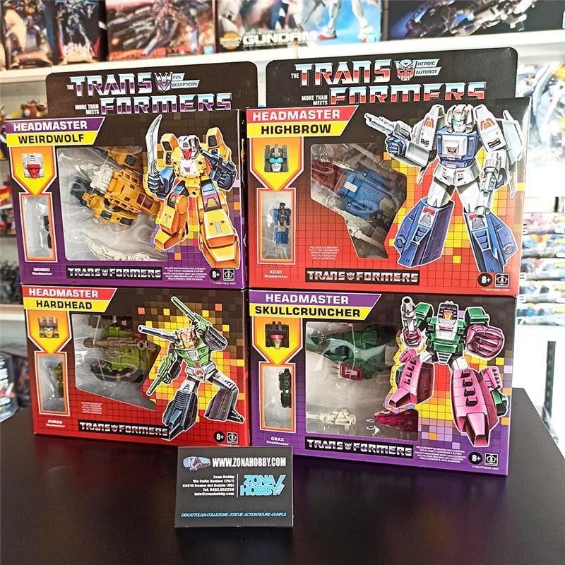 TRANSFORMERS GENERATION - DELUXE RETRO: HEADMASTERS