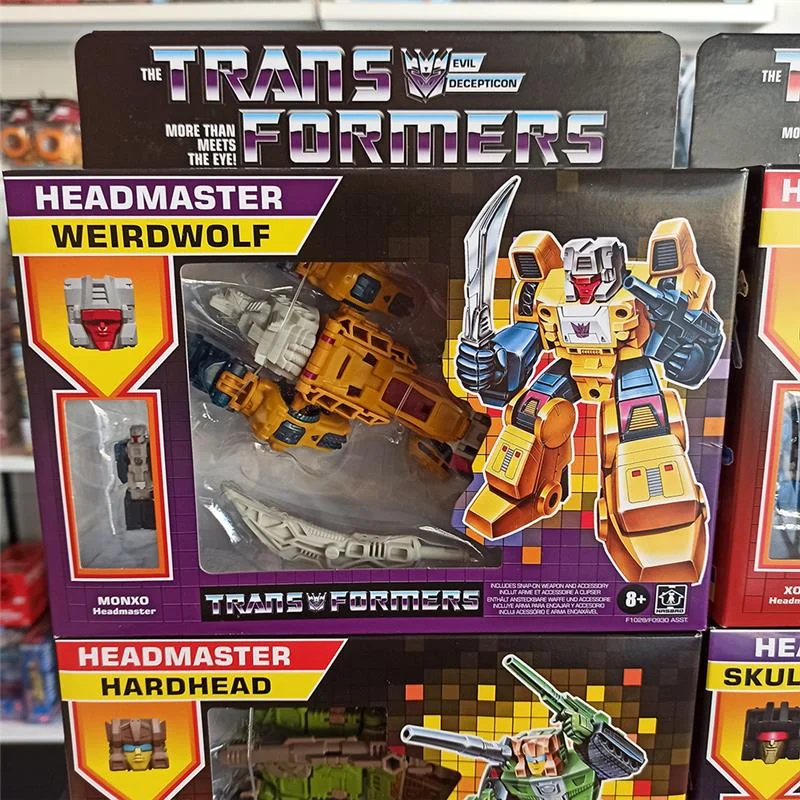 TRANSFORMERS GENERATION - DELUXE RETRO: HEADMASTERS