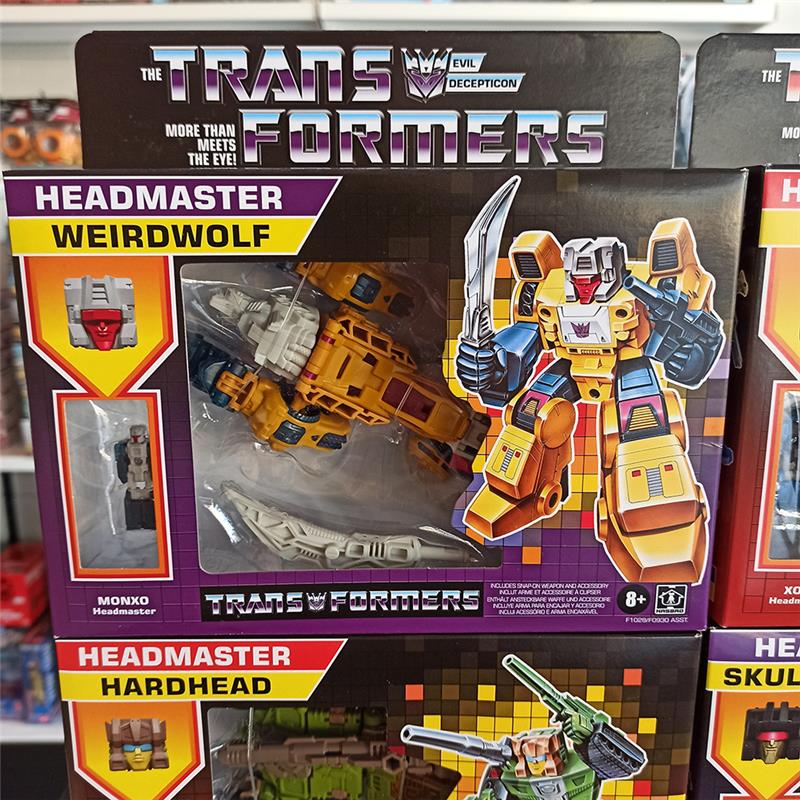 TRANSFORMERS GENERATION - DELUXE RETRO: HEADMASTERS