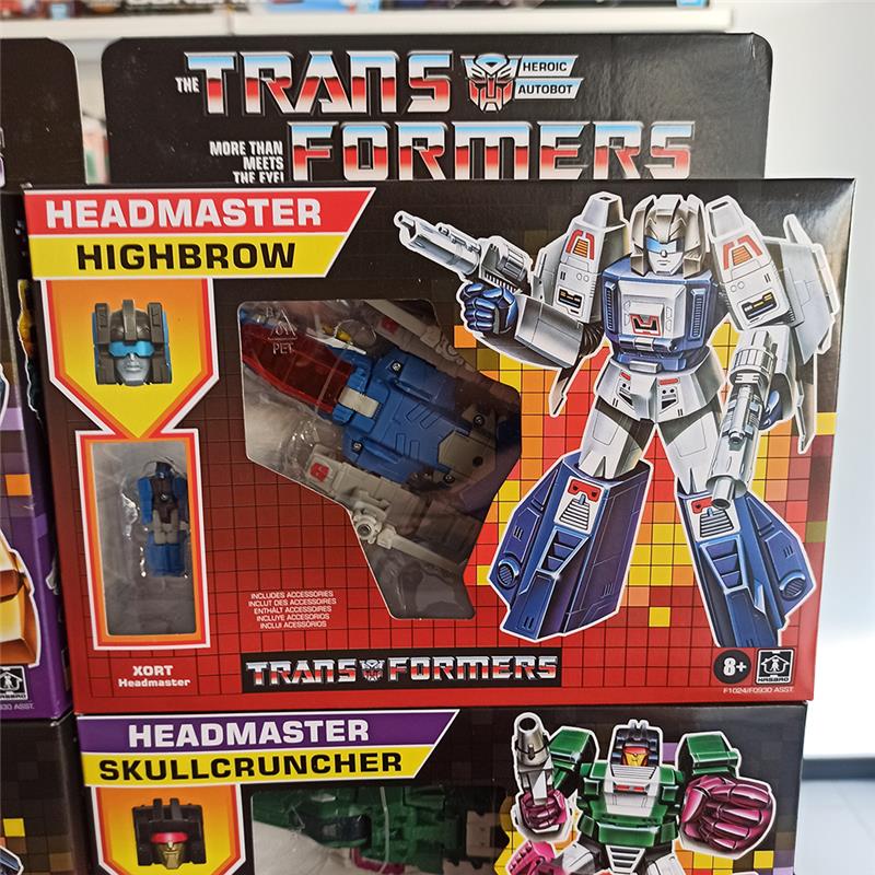 TRANSFORMERS GENERATION - DELUXE RETRO: HEADMASTERS