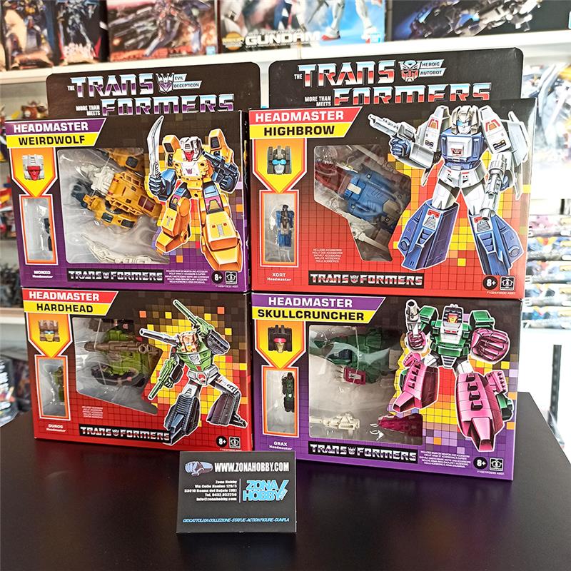 TRANSFORMERS GENERATION - DELUXE RETRO: HEADMASTERS