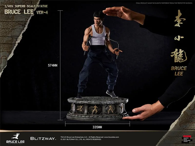 1/4 BRUCE LEE SUPERB SCALE STATUE